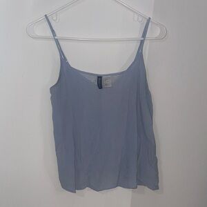 Women's Striped Blue Camisole Top